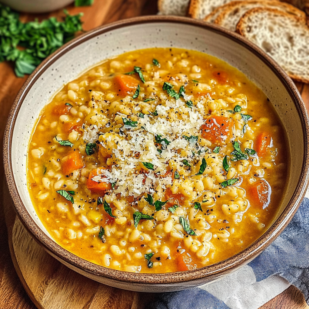 Recipe preparation for Italian Penicillin Soup