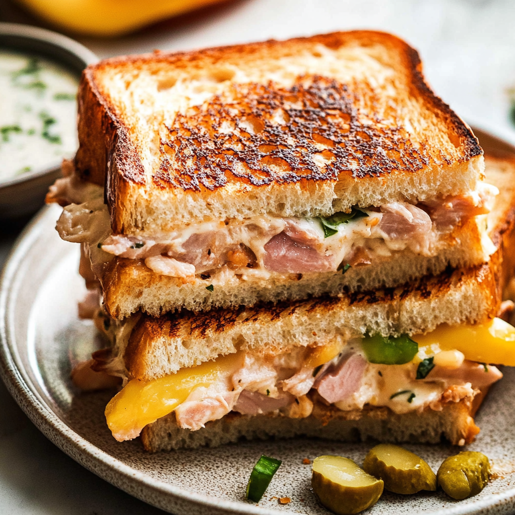 Recipe preparation for Tuna Melt Recipe