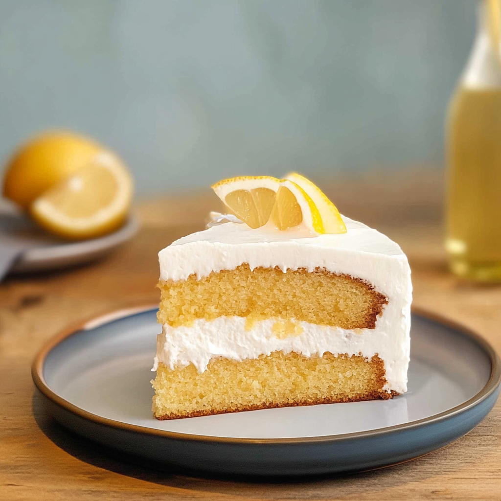 Recipe preparation for Limoncello Cake