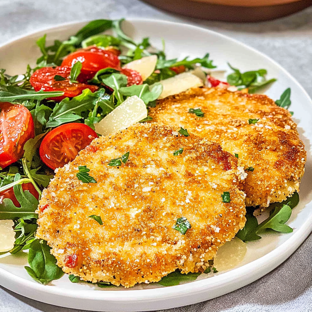 Recipe preparation for Restaurant-Style Chicken Milanese