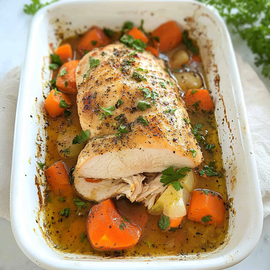 Recipe preparation for Easy Turkey Tenderloin