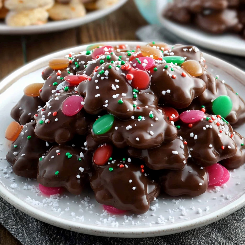 Recipe preparation for Christmas Crockpot Candy