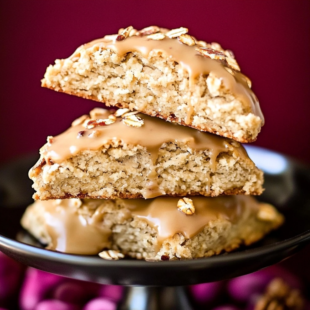 Recipe preparation for Maple Oat Scones