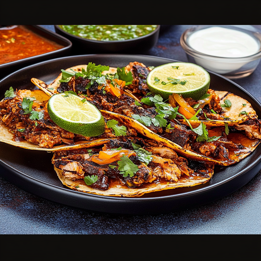 Recipe preparation for Birria Tacos