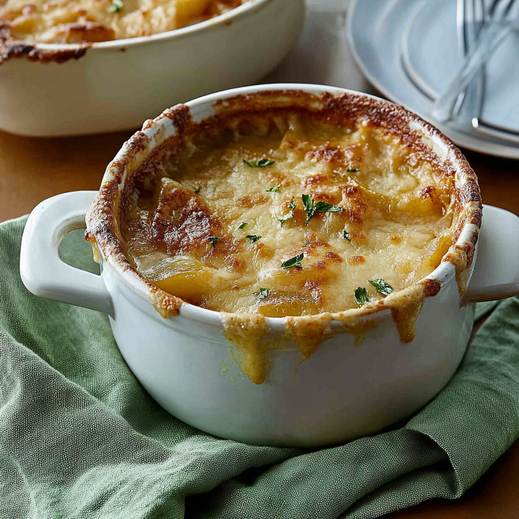 Recipe preparation for Cold Weather French Onion Soup