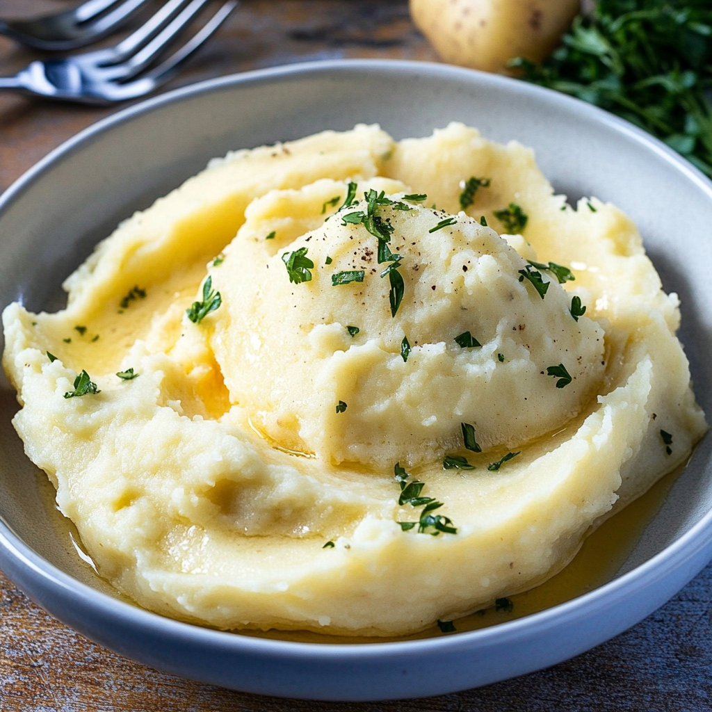 Recipe preparation for mashed potatoes recipe