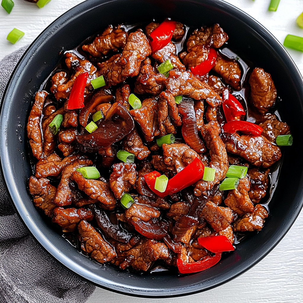 Recipe preparation for Panda Express Copycat Beijing Beef