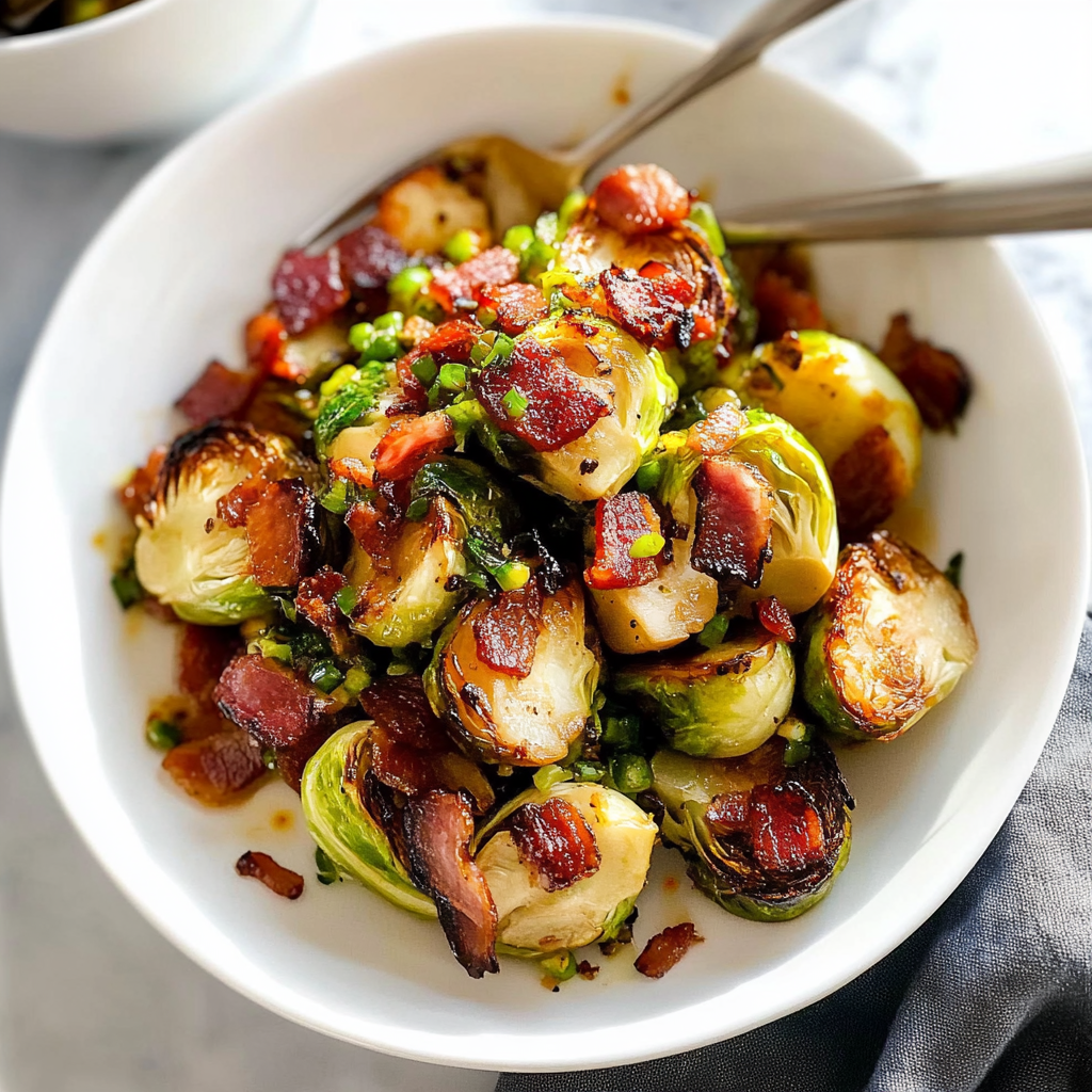 Recipe preparation for Bacon Brussels