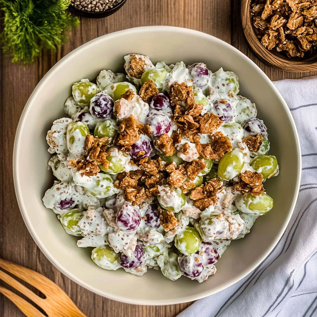 Recipe preparation for chicken salad chick grape salad