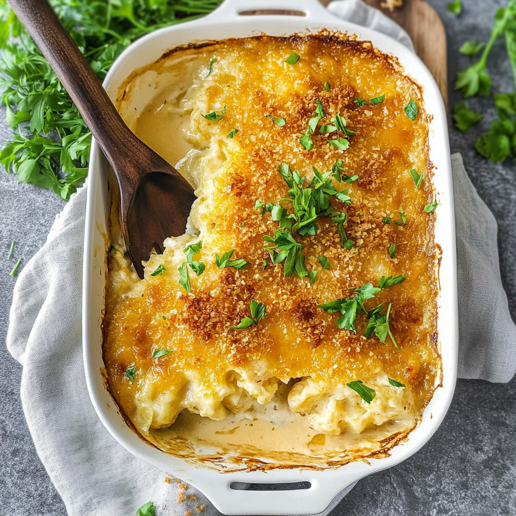 Recipe preparation for Party Potatoes