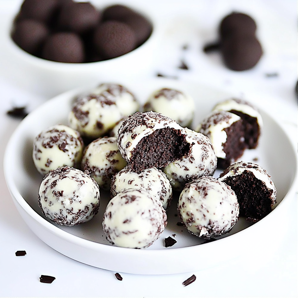 Recipe preparation for Oreo Balls