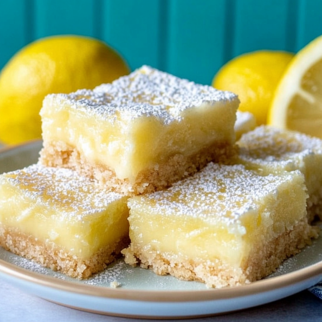 Recipe preparation for Easy Gluten-Free Lemon Bars