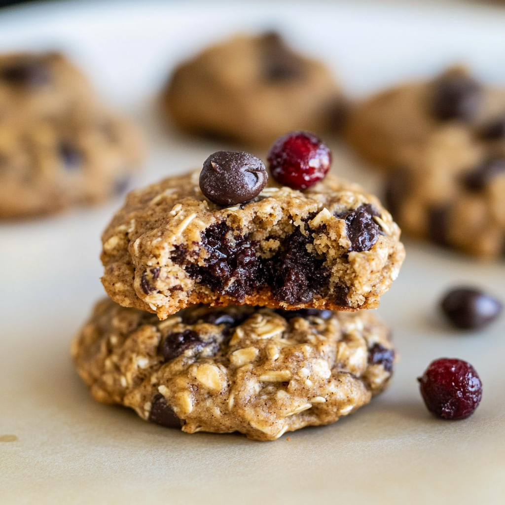 Recipe preparation for Healthy Oatmeal Cookies