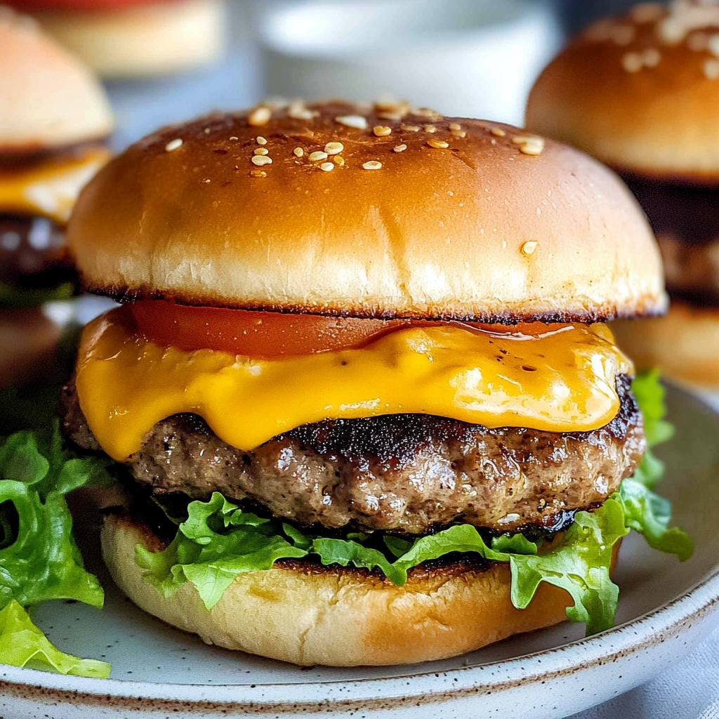 Recipe preparation for Smashed Burgers