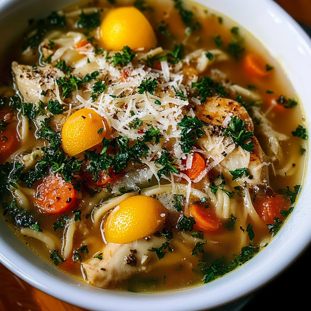 Recipe preparation for italian penicillin soup