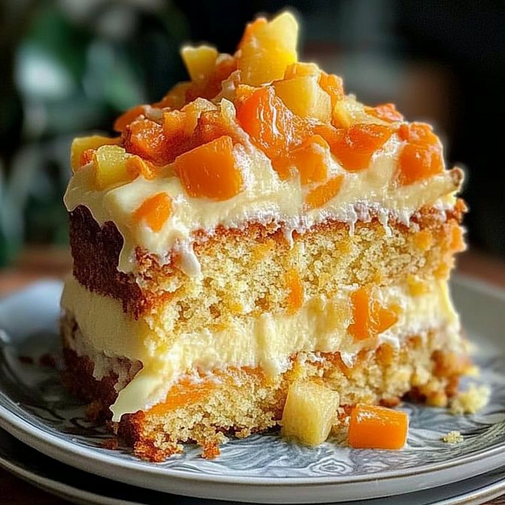 Recipe preparation for hawaiian carrot pineapple cake