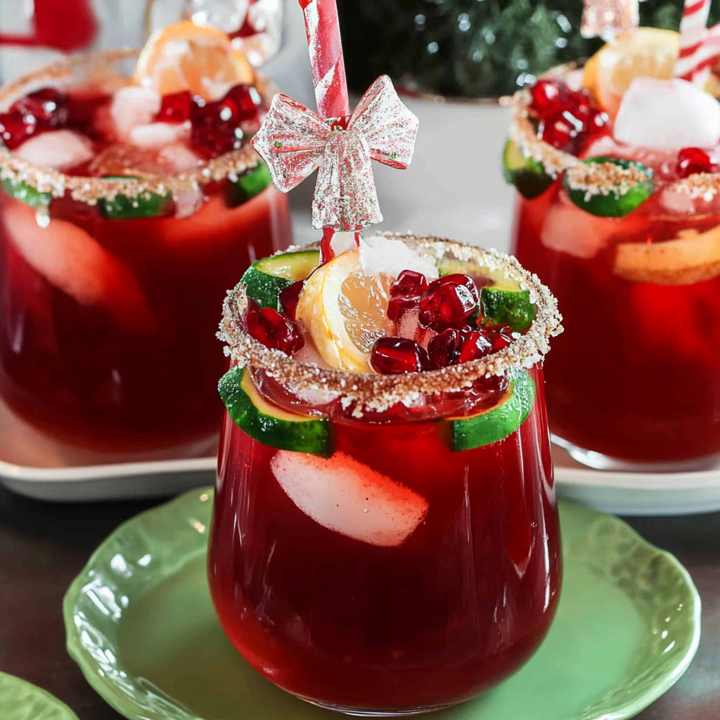 Recipe preparation for christmas punch