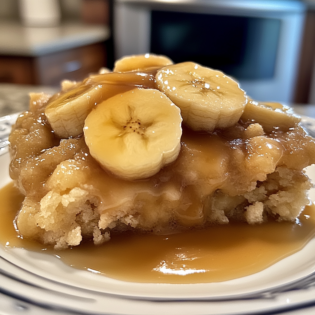 Recipe preparation for southern banana cobbler