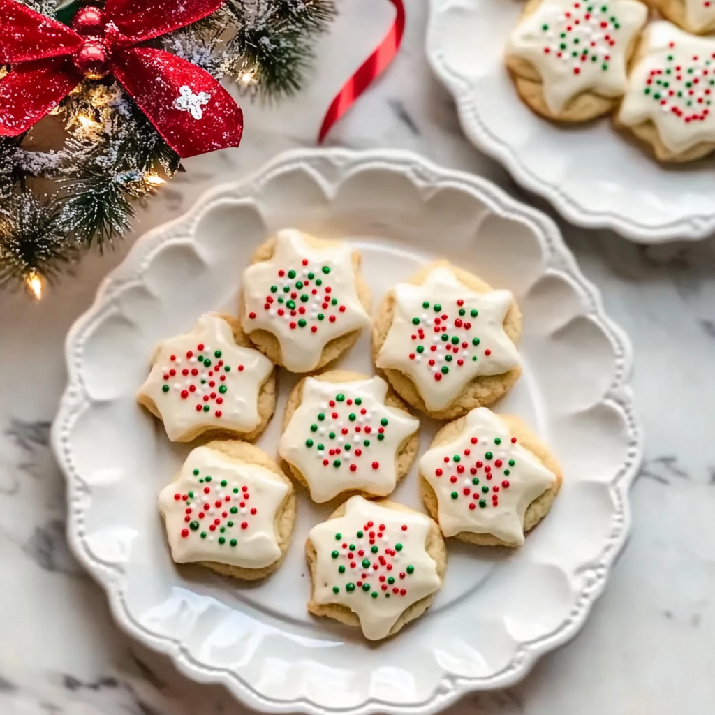 Recipe preparation for Eggnog Sugar Cookies