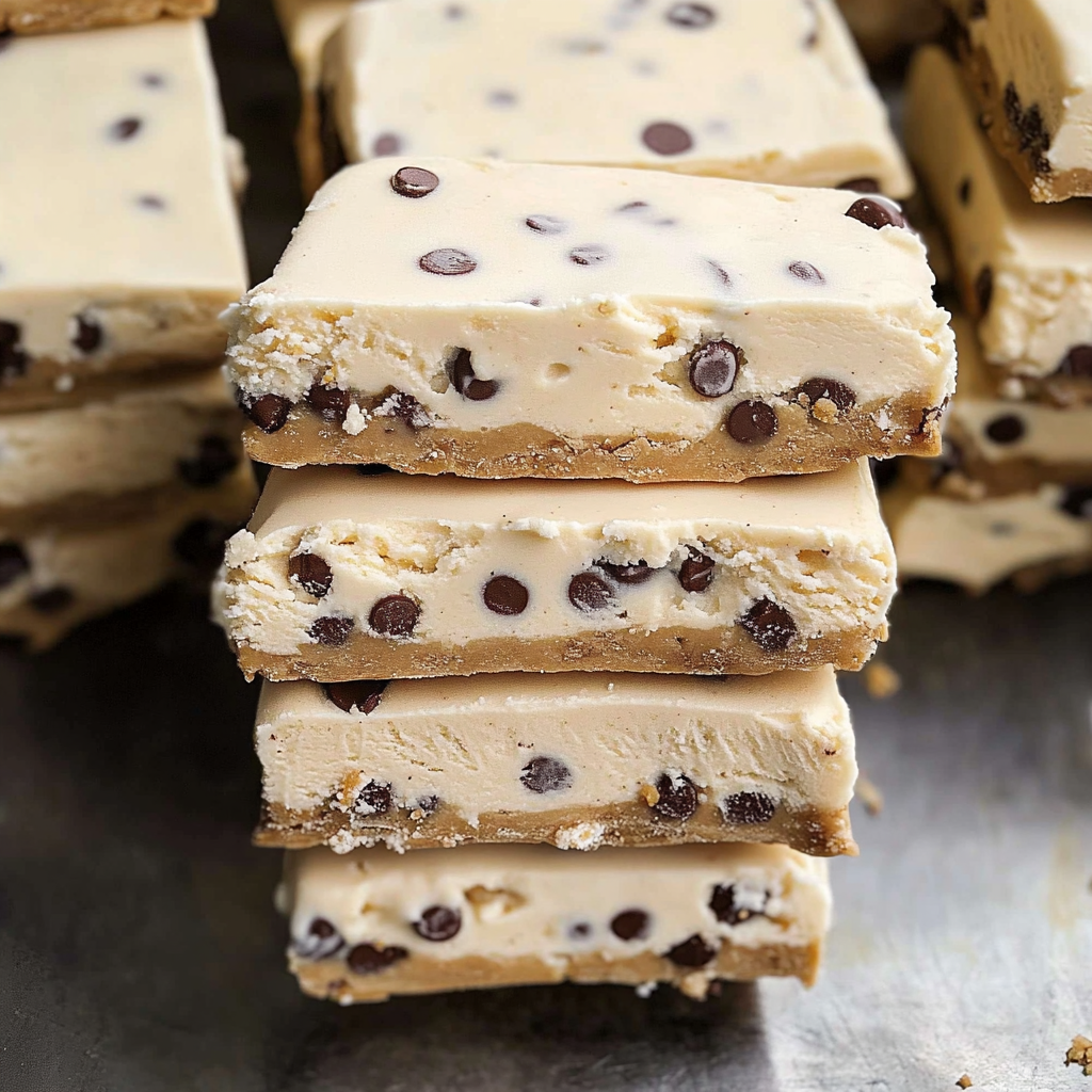 Recipe preparation for cookie dough ice cream sandwiches