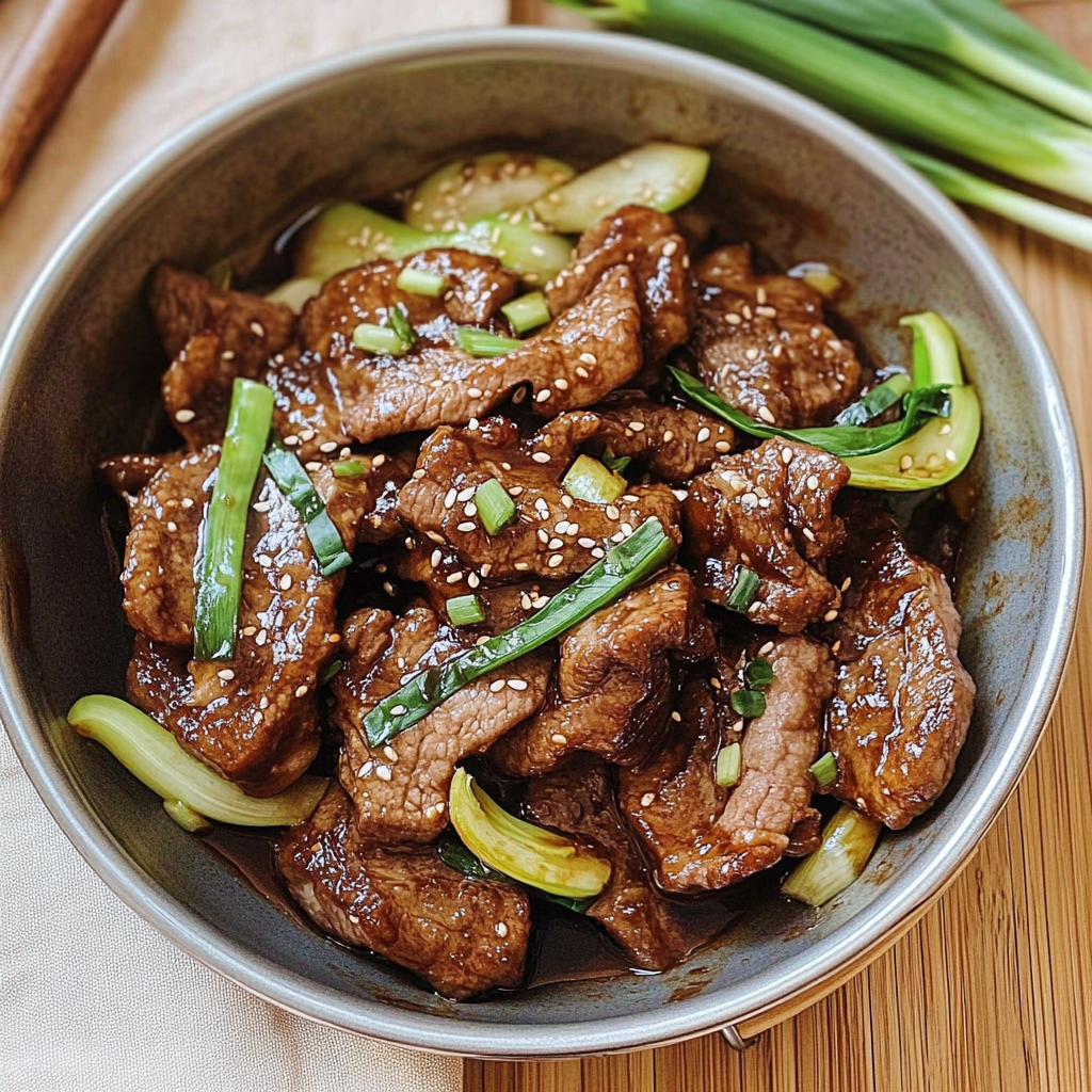 Recipe preparation for beef in oyster sauce