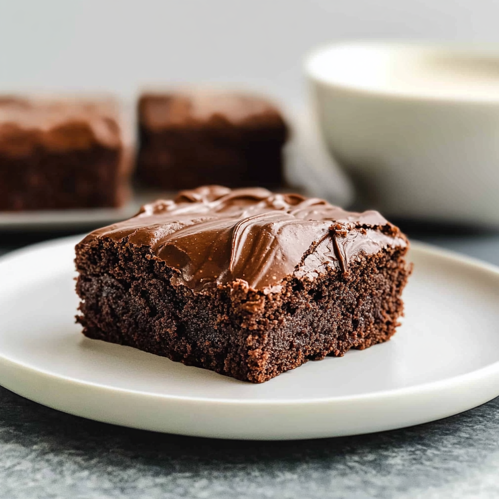 Recipe preparation for chocolate brownies