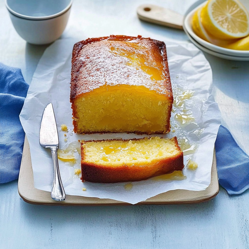 Recipe preparation for Lemon Loaf Cake