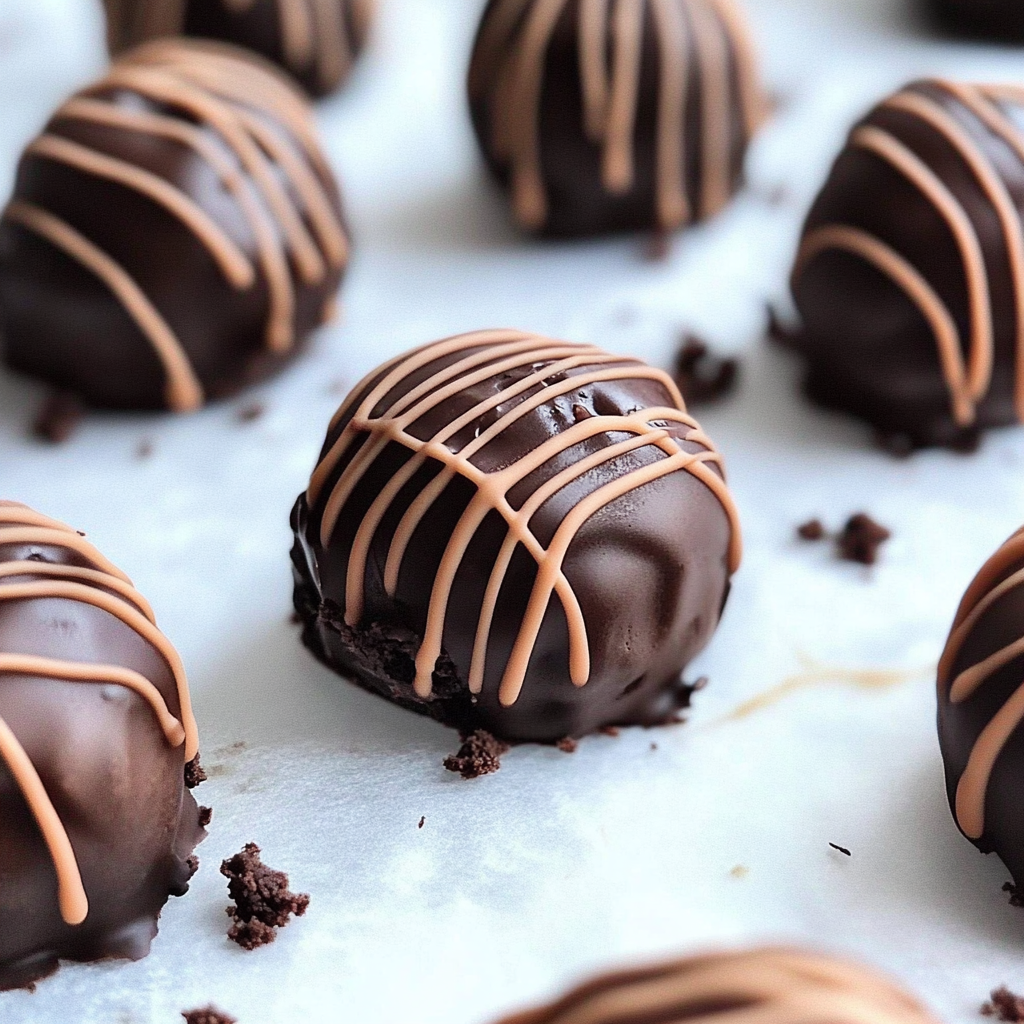 Recipe preparation for cookie dough brownie truffles