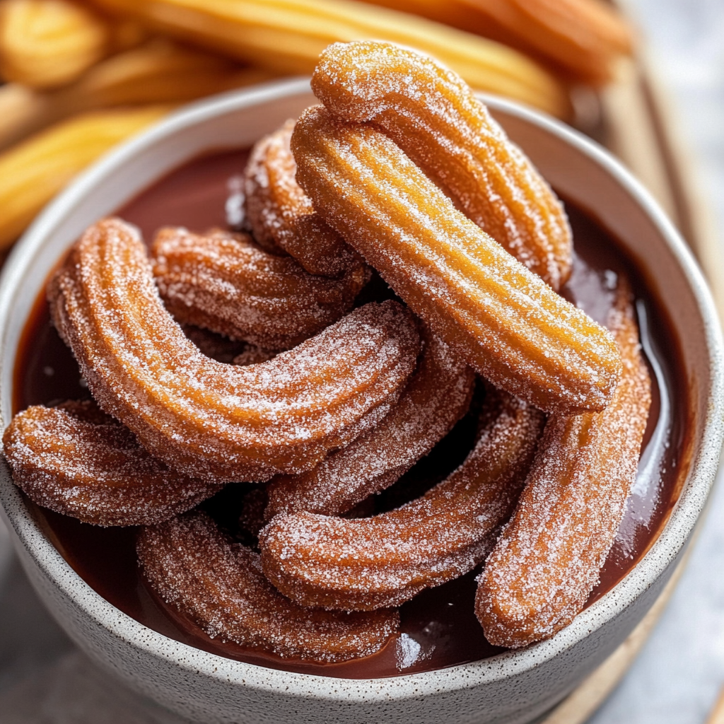 Recipe preparation for churros recipe
