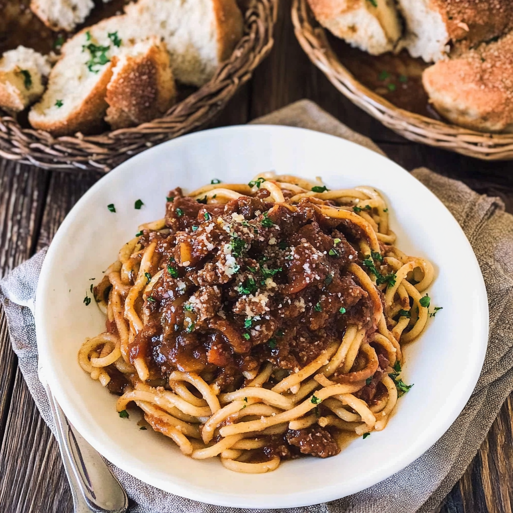 Recipe preparation for braised beef ragu