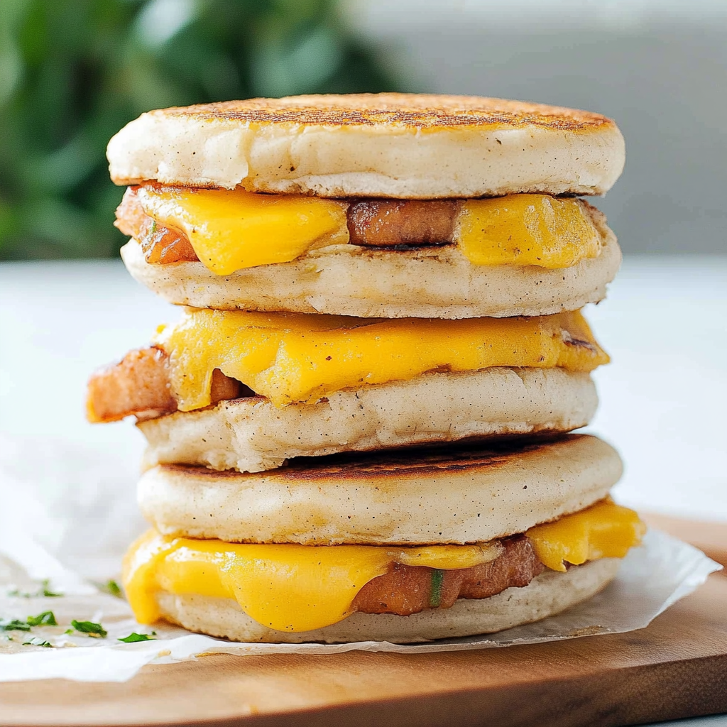 Recipe preparation for freezer breakfast sandwiches