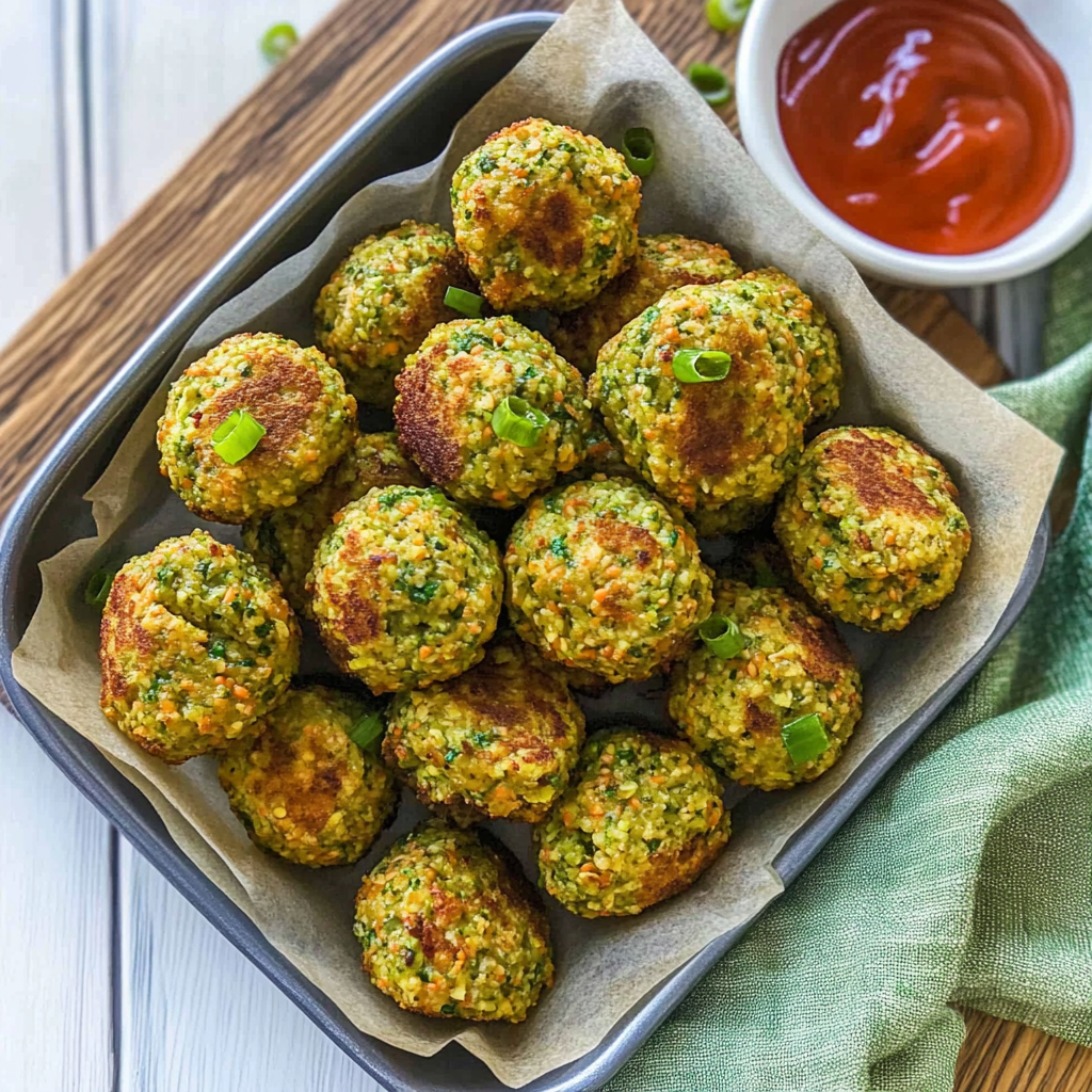 Recipe preparation for broccoli bites
