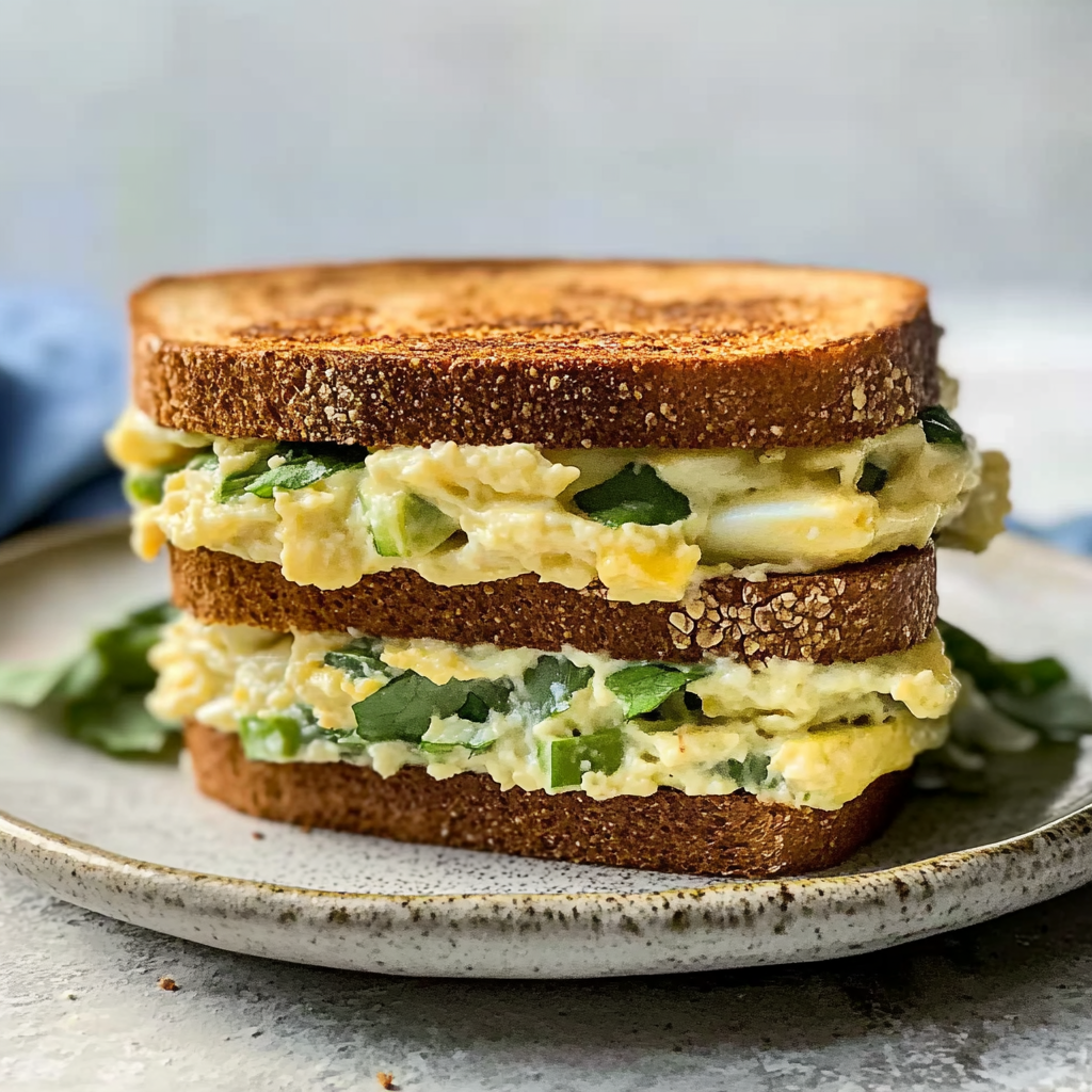 Recipe preparation for egg sandwich recipe