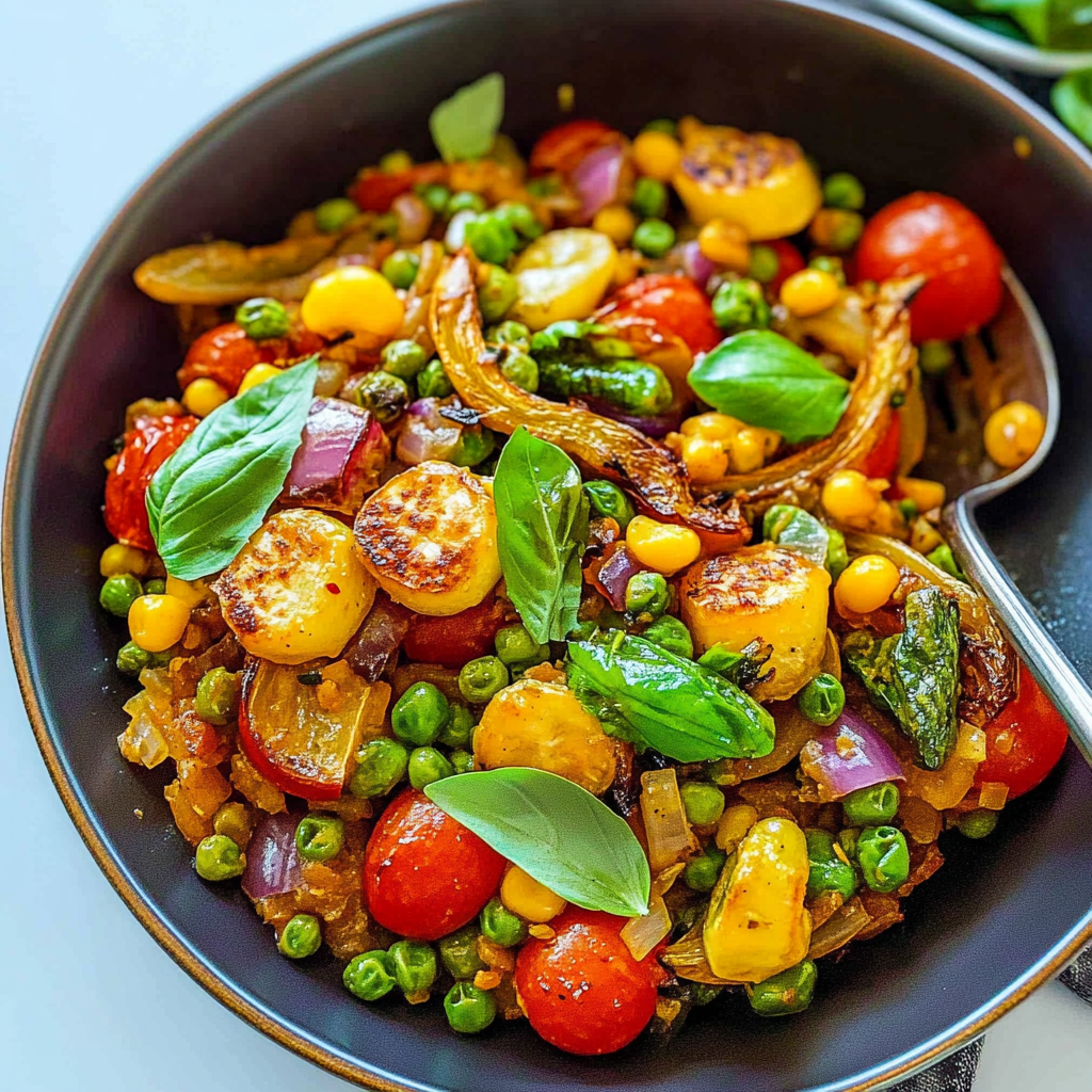 Recipe preparation for Vegetable Succotash