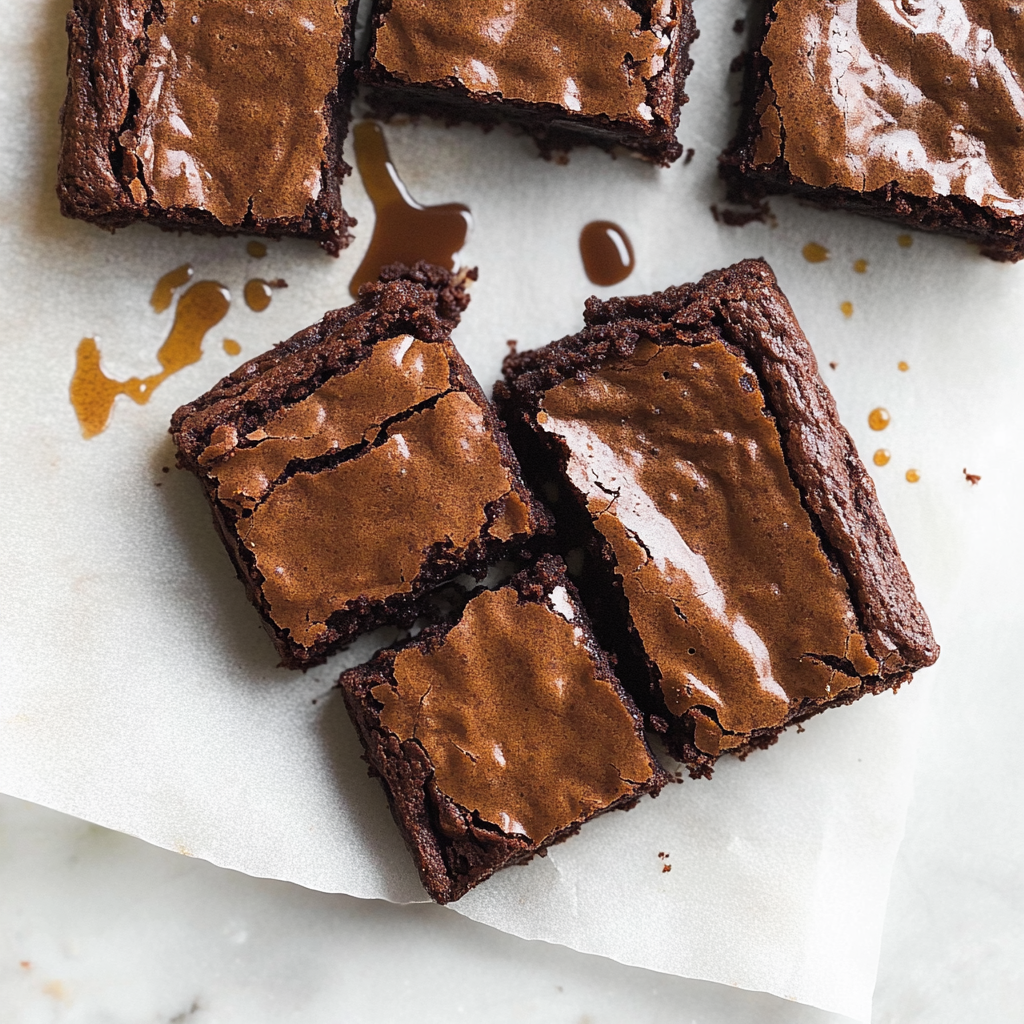 Recipe preparation for fudgy mocha brownies