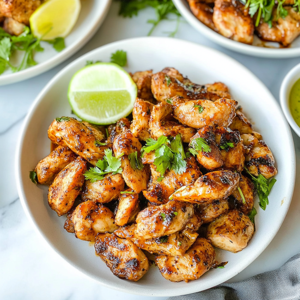 Recipe preparation for chicken meal prep