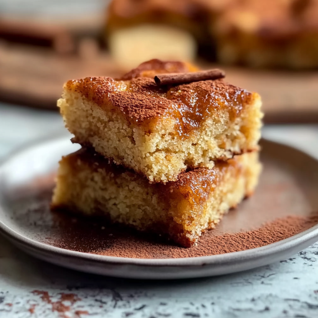 Recipe preparation for snickerdoodle cake