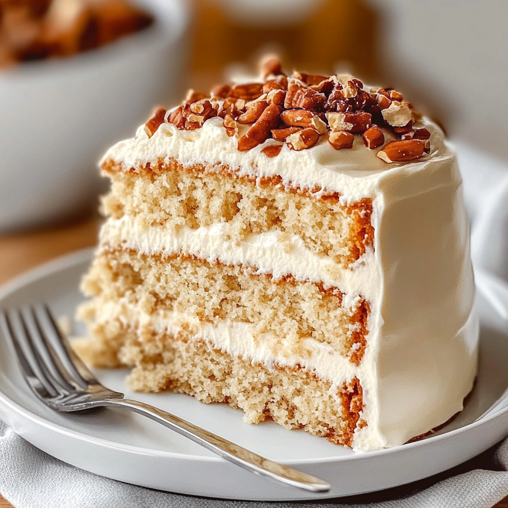 Recipe preparation for italian cream cake using cake mix