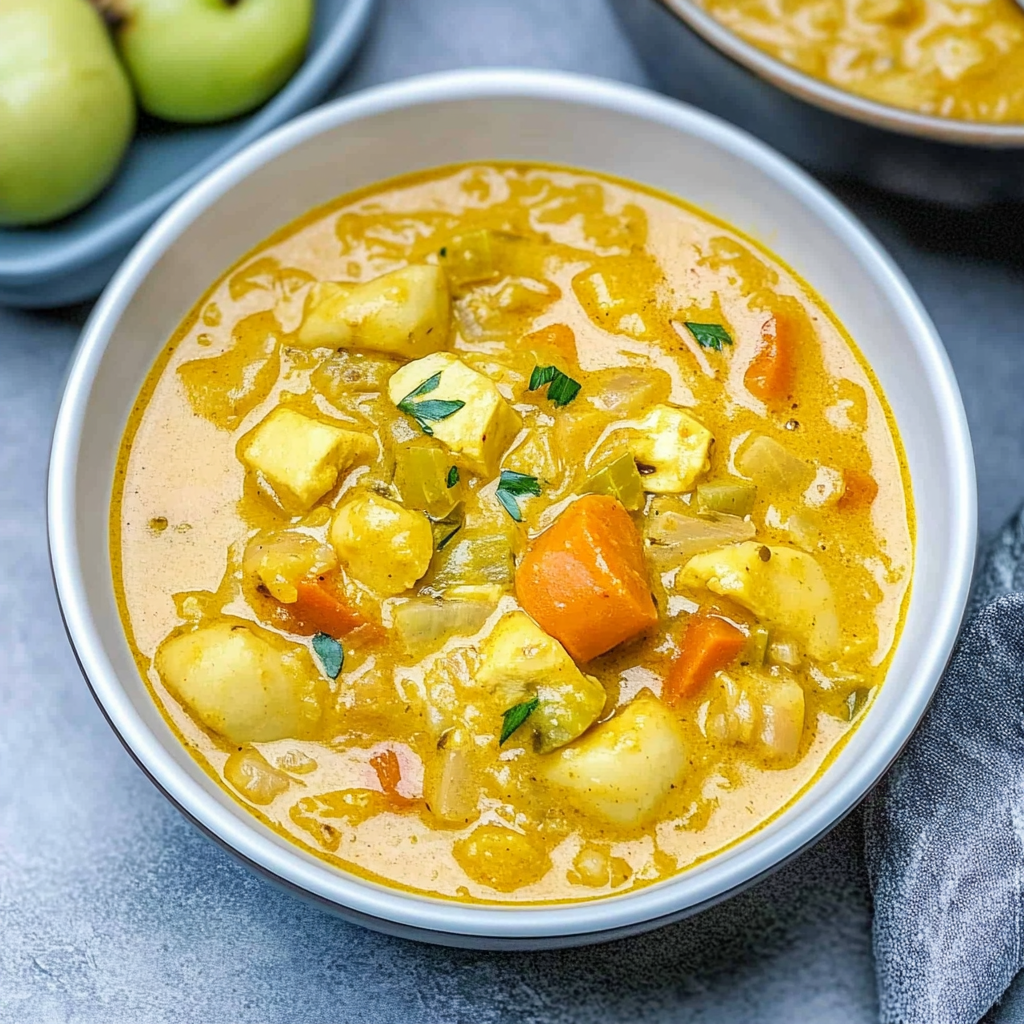 Recipe preparation for mulligatawny soup