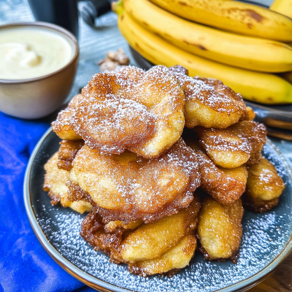 Recipe preparation for Banana Fritters​
