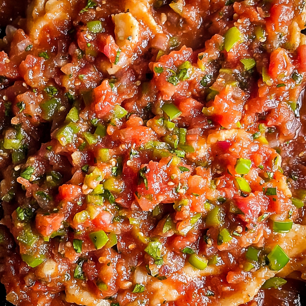 Recipe preparation for restaurant style salsa