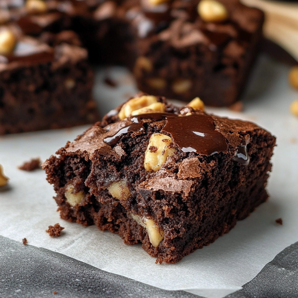 Recipe preparation for banana bread brownies