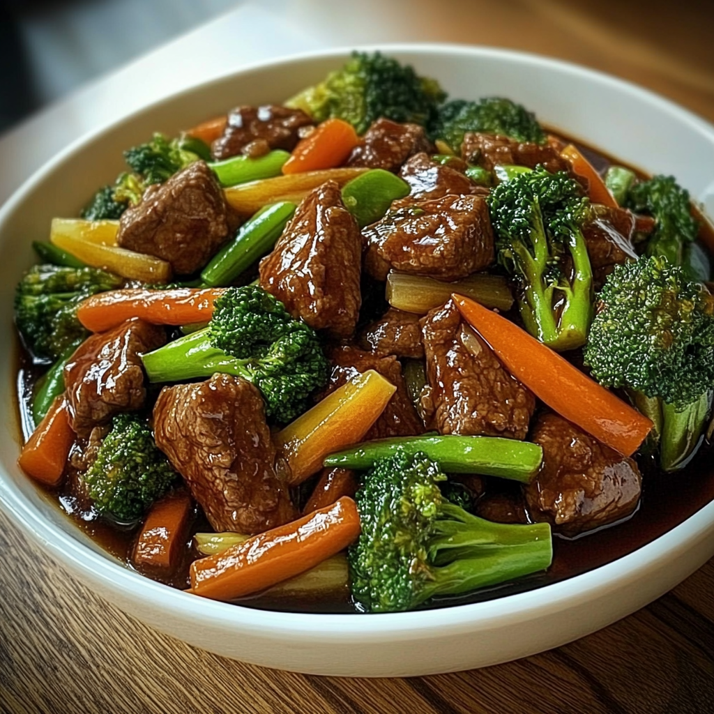 Recipe preparation for beef stir fry