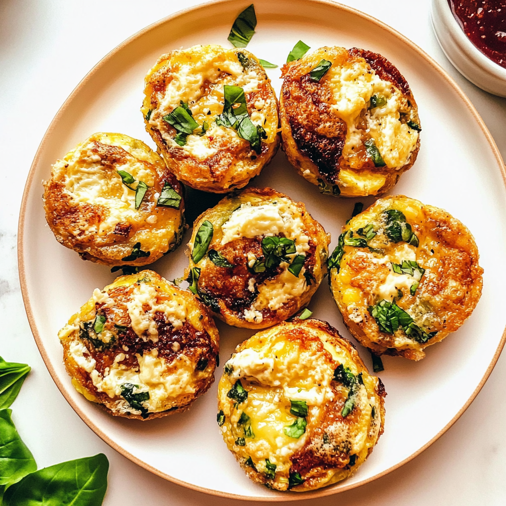 Recipe preparation for high protein egg bites